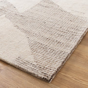 Caspian Flecks Beige Wool Rug