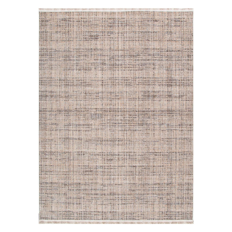 Cara Distressed Row Beige Brown Rug