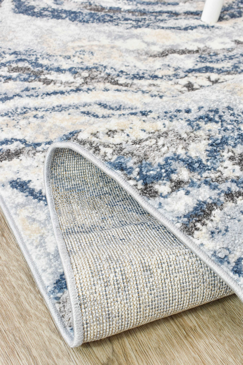 Chart Spark Blue Rug