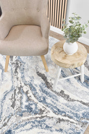 Chart Spark Blue Rug