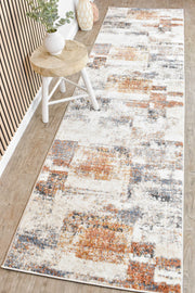Chart Relic Multi Rust Runner Rug