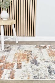 Chart Relic Multi Rust Runner Rug