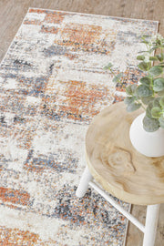 Chart Relic Multi Rust Runner Rug