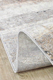 Chart Lenox Grey Beige Runner Rug