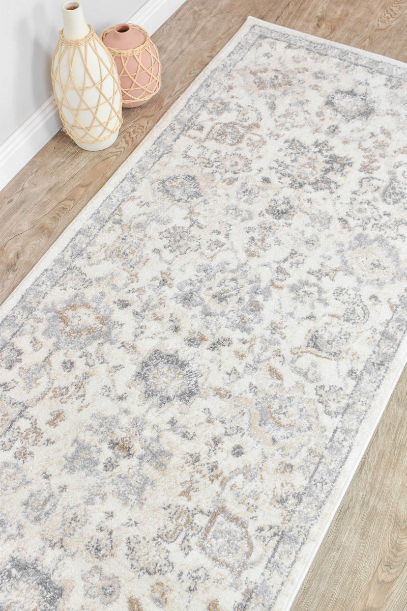 Chart Oasis Cream Grey Rug