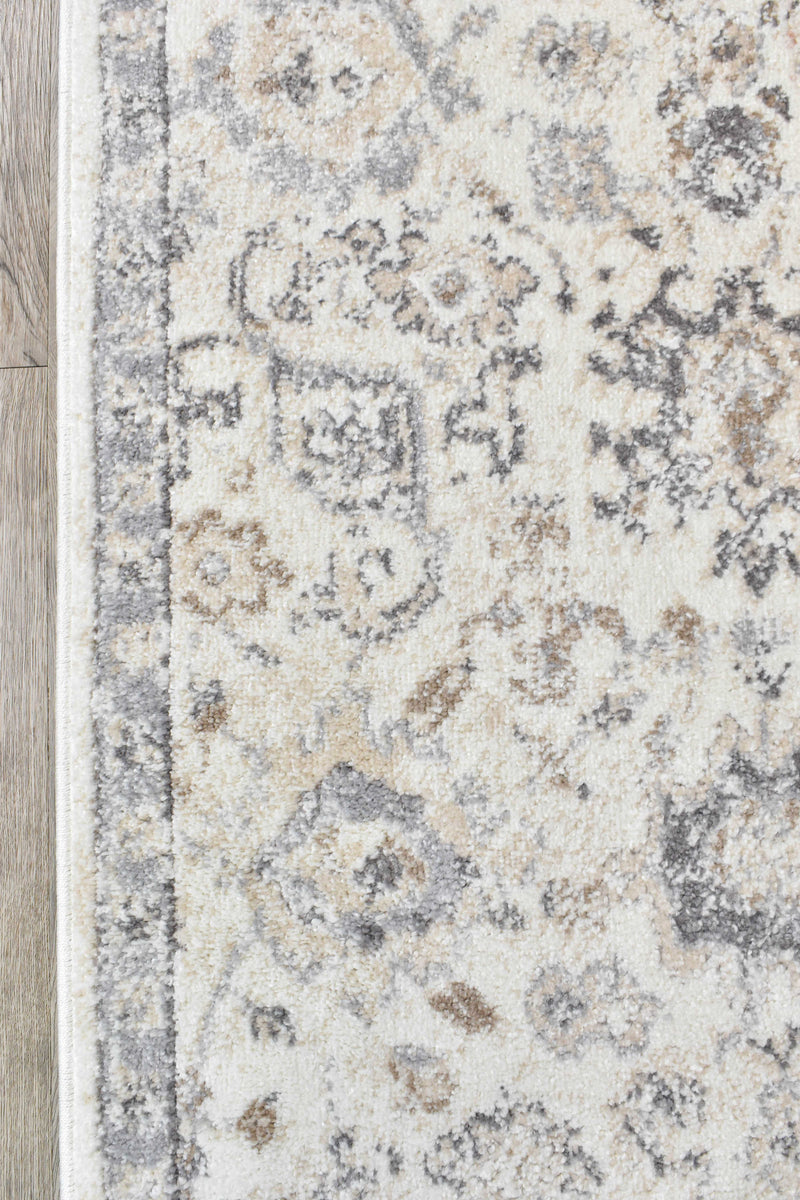 Chart Oasis Cream Grey Rug