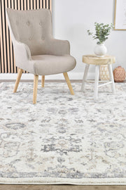 Chart Oasis Cream Grey Rug