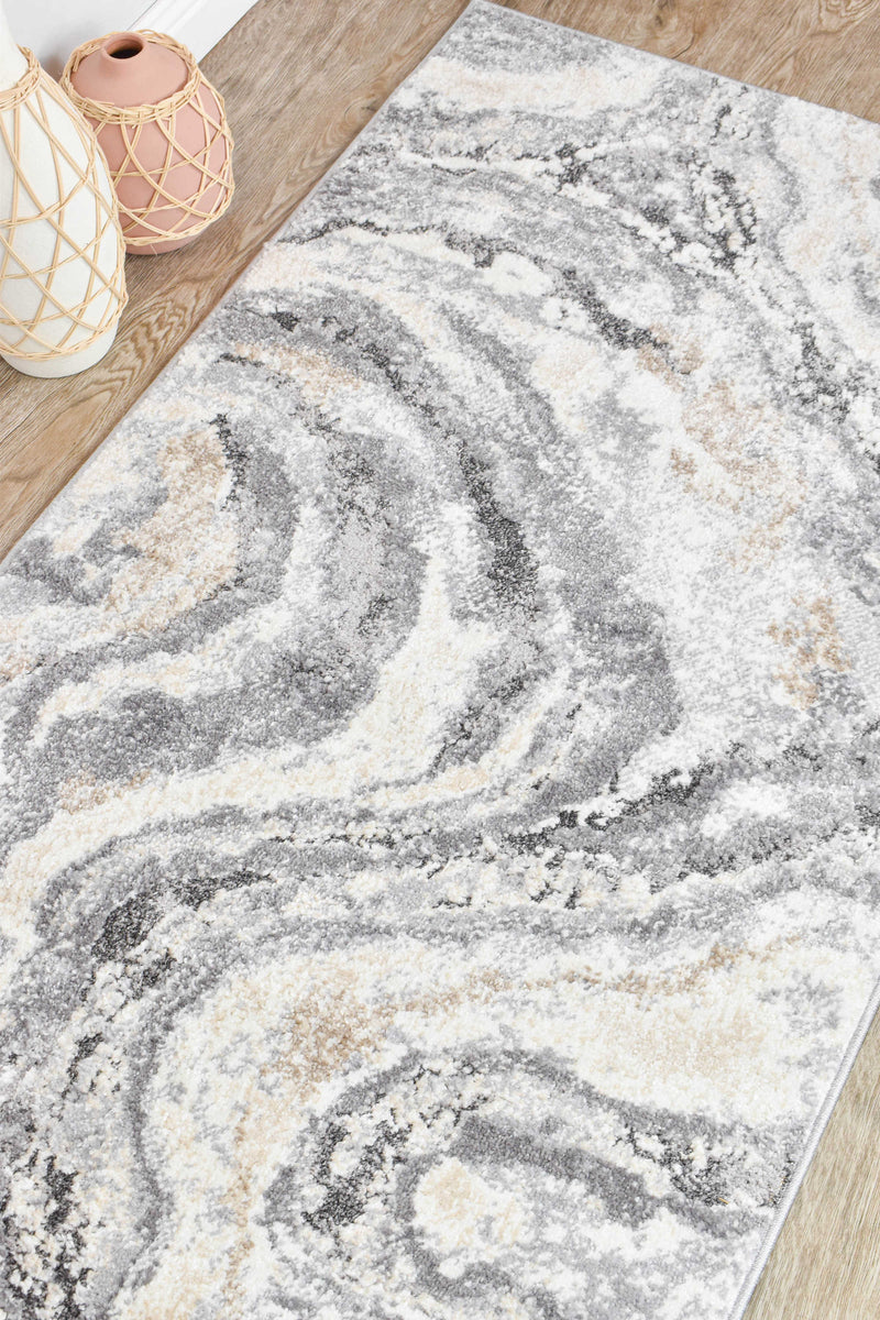 Chart Villous Grey Rug
