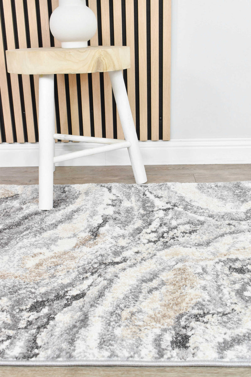 Chart Villous Grey Rug