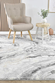 Chart Villous Grey Rug