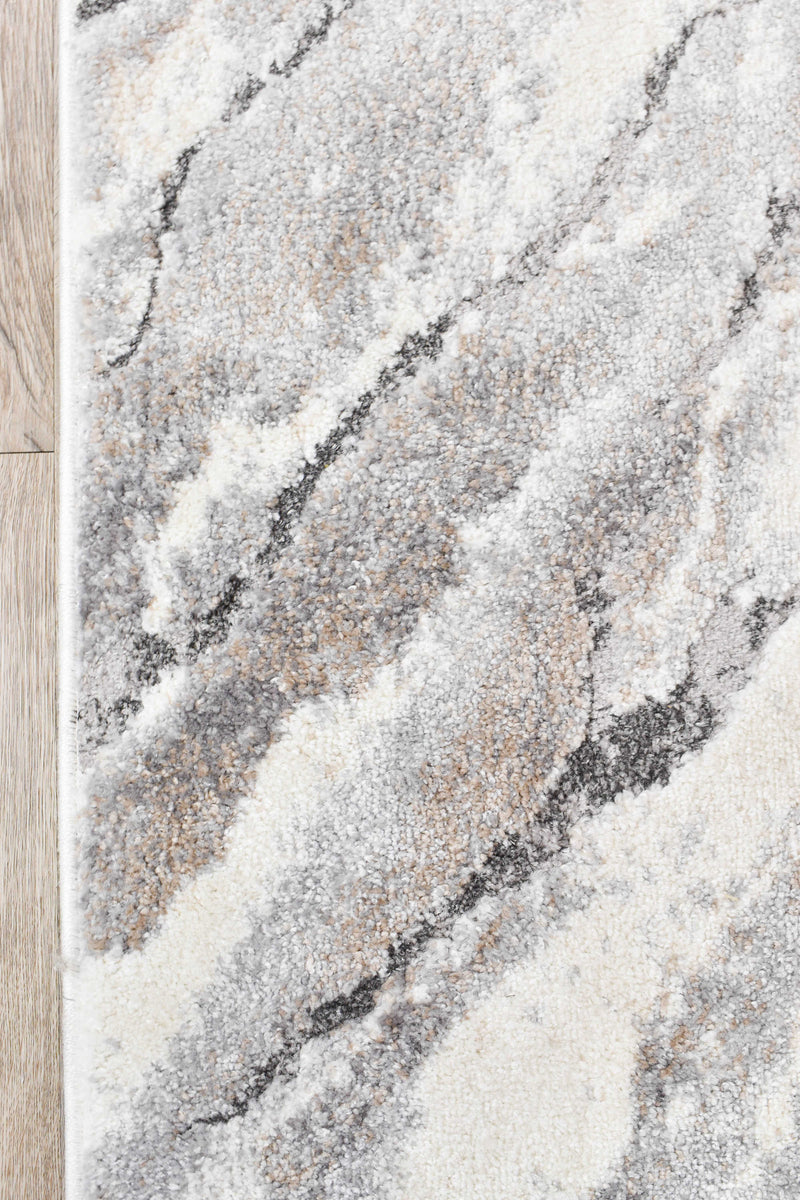 Chart Beam Grey Beige Rug