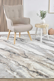 Chart Beam Grey Beige Rug