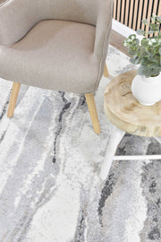 Chart Beam Grey Beige Rug