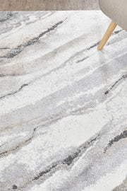 Chart Beam Grey Beige Rug