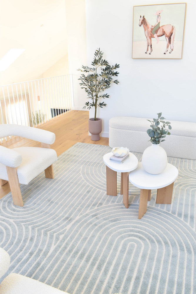 Coco Luxe Blue Haze Rug