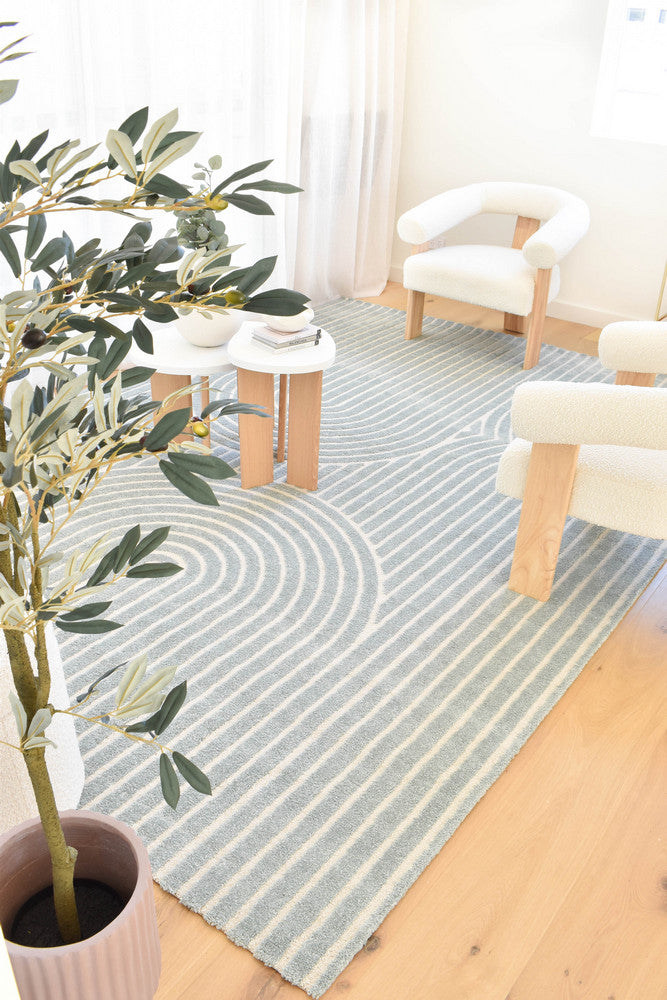 Coco Luxe Blue Haze Rug