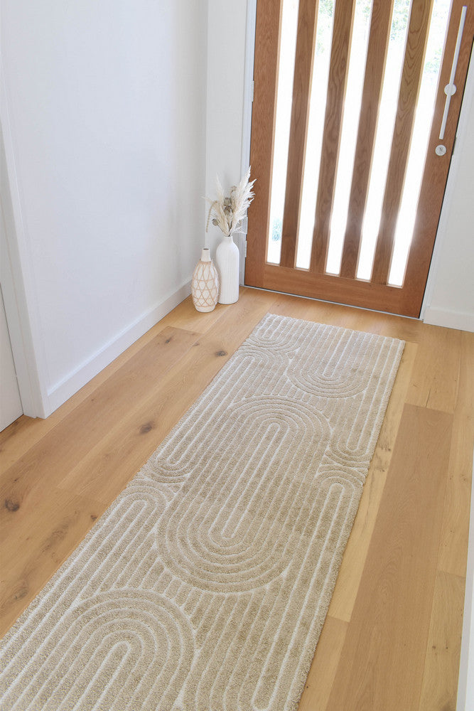 Coco Luxe Cocoa Runner Rug