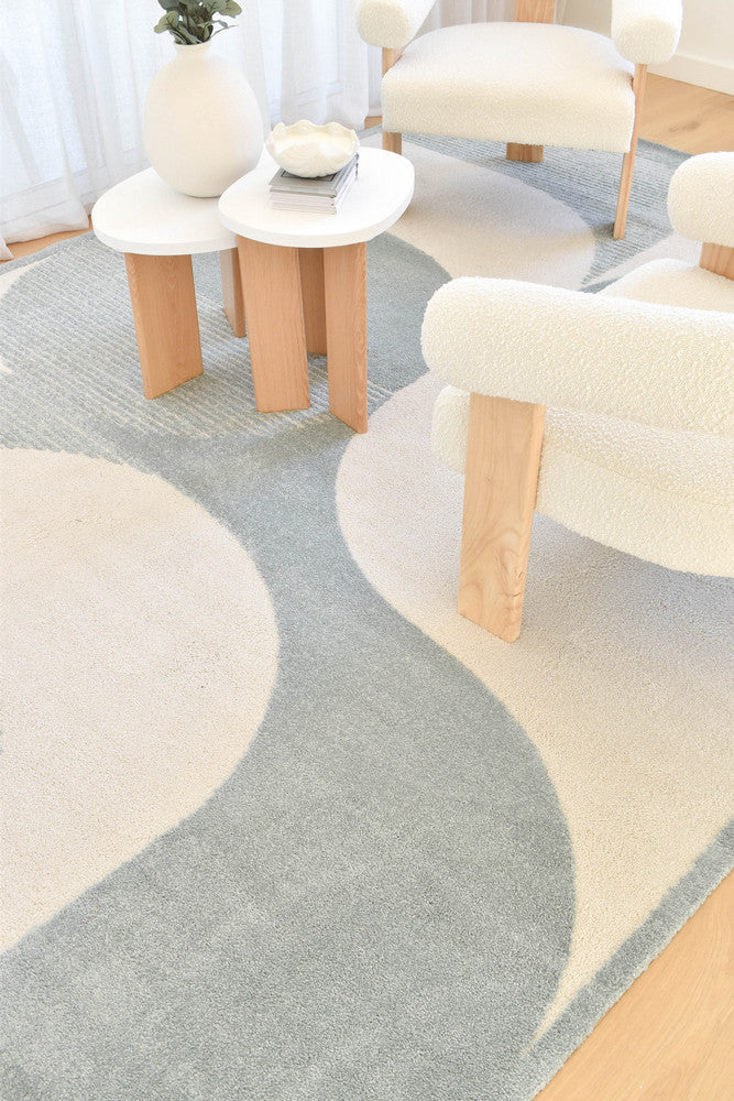 Coco Elegant Frost Blue Rug