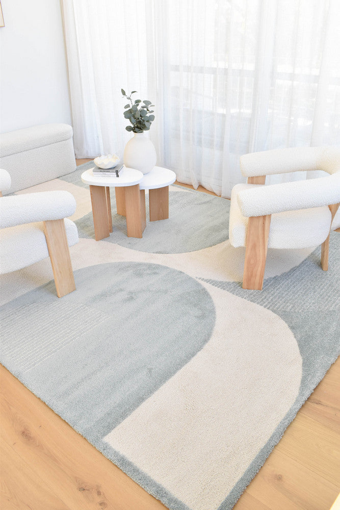 Coco Elegant Frost Blue Rug