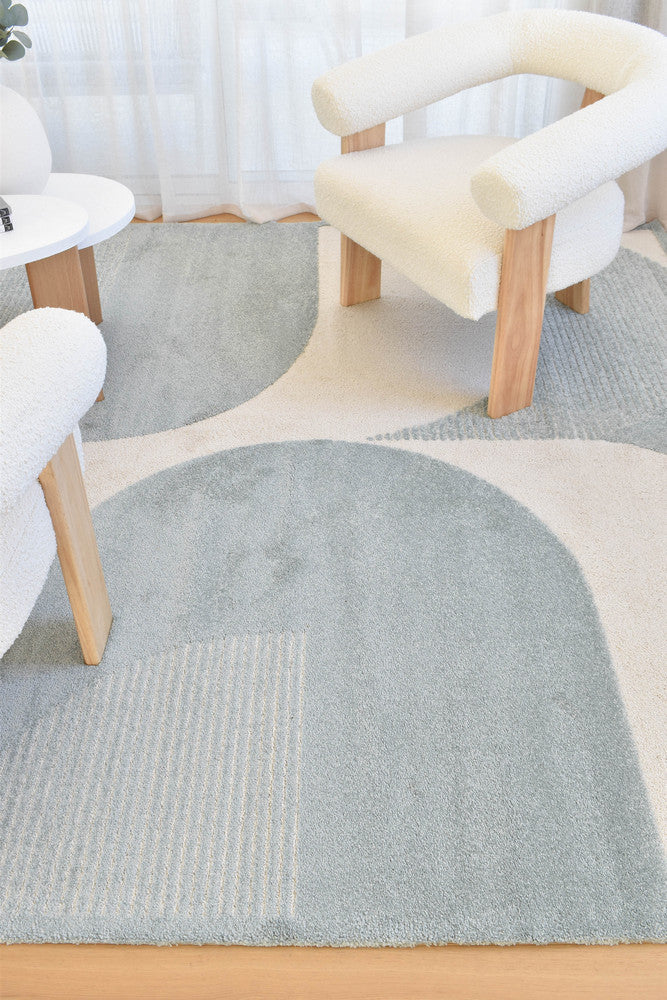 Coco Elegant Frost Blue Rug