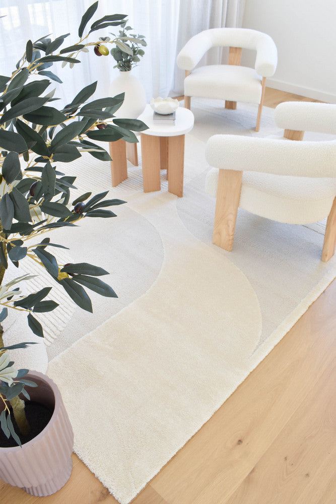 Kindred Coco Rug Coco Elegant Pearl Rug — SydneyRugsOnline