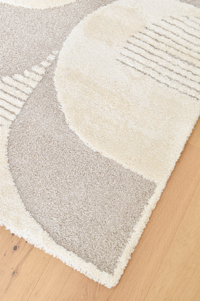 Coco Elegant Vintage Beige Runner Rug