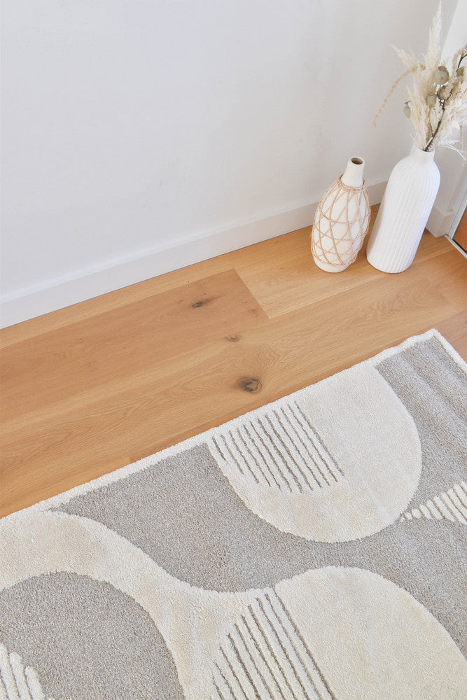 Coco Elegant Vintage Beige Runner Rug