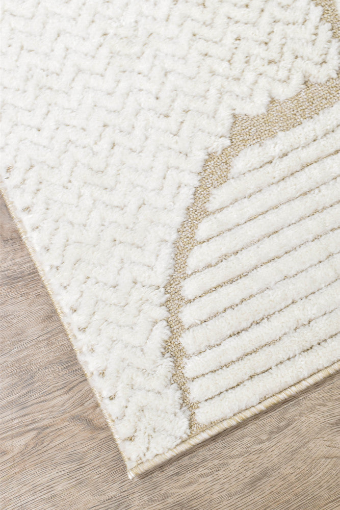 Scarlet  Bold Beige Rug