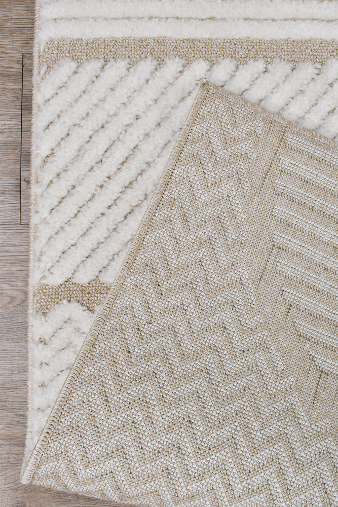 Scarlet  Bold Beige Rug