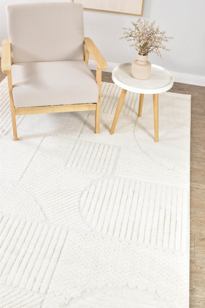 Modern Rug with soft neutral palette and subtle textured pattern, easy ...