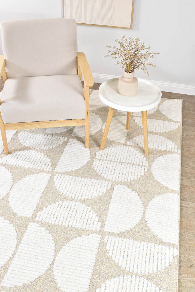 Scarlet Vivid Beige Rug