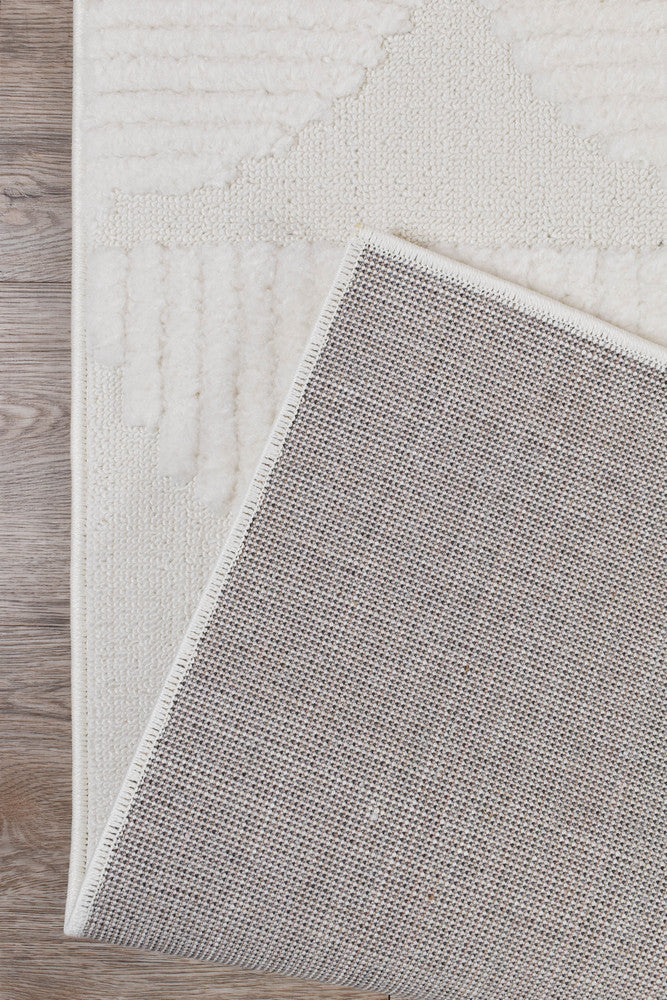 Scarlet Vivid Cream Rug