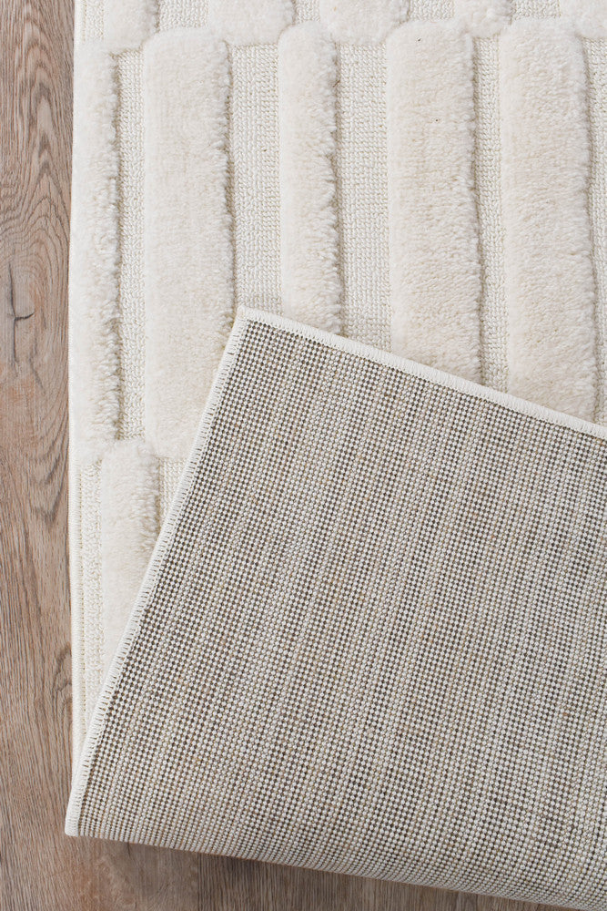 Scarlet Eminent Cream Runner Rug