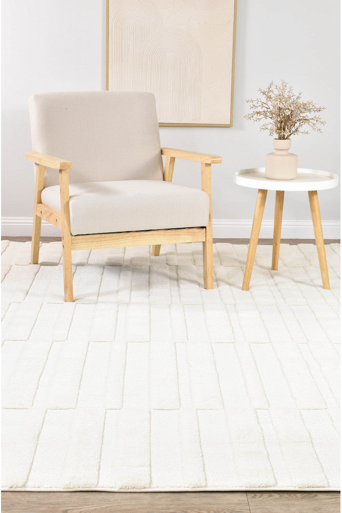Scarlet Eminent Cream Rug