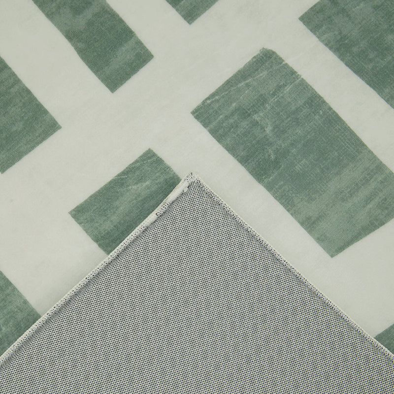 Cosy willow Green Rug