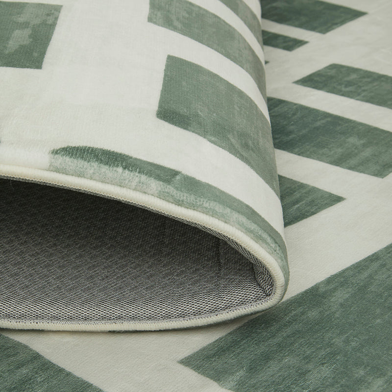 Cosy willow Green Rug