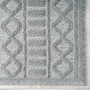 Calm Cloud Grey Runner Rug