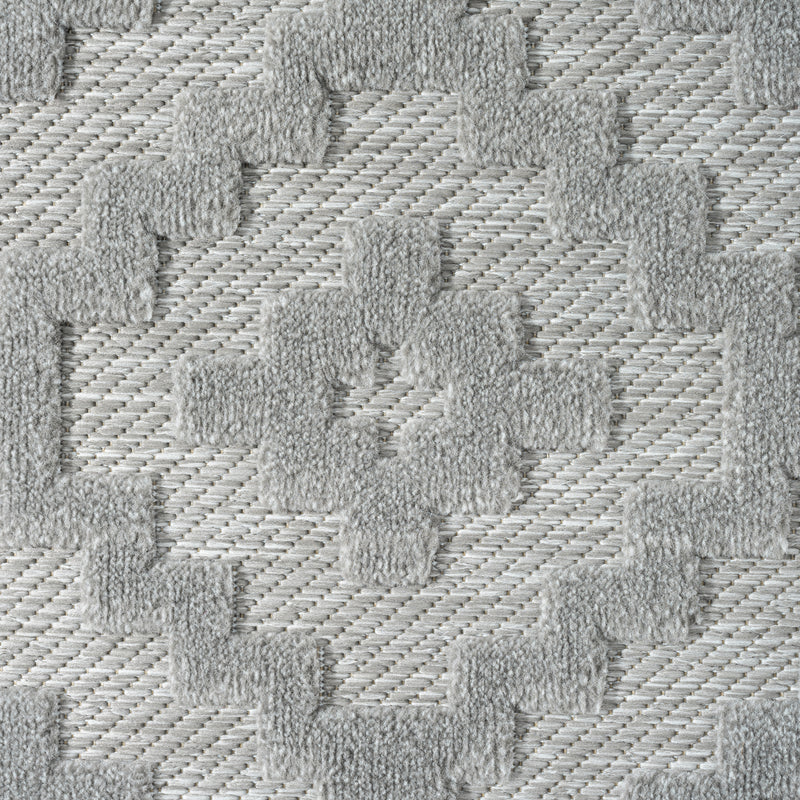Calm Cloud Grey Runner Rug