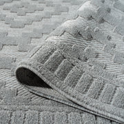 Calm Cloud Grey Runner Rug