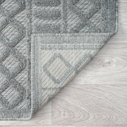 Calm Cloud Grey Runner Rug
