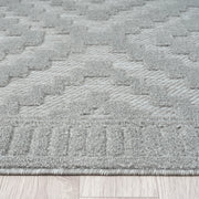 Calm Cloud Grey Runner Rug