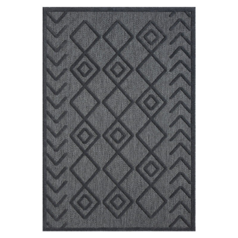 Calm Fear Charcoal Rug