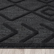 Calm Fear Charcoal Rug