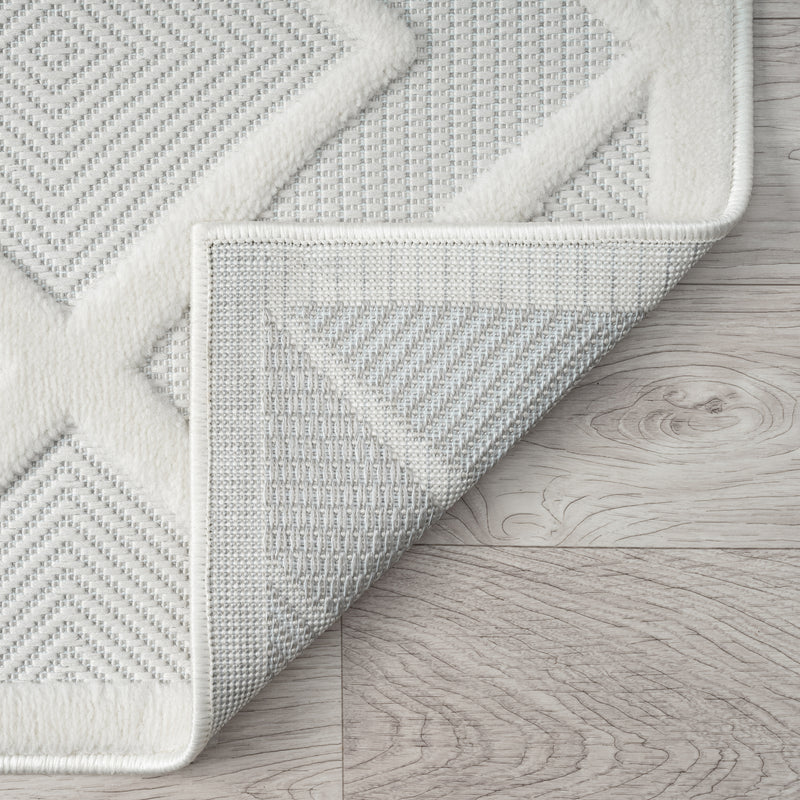 Calm Soothe Pearl Runner Rug