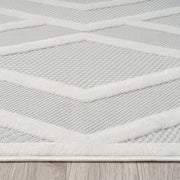 Calm Frost Ivory Runner Rug