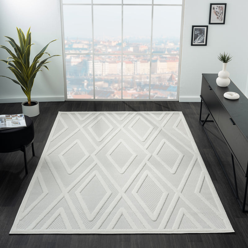 Calm Frost Ivory Rug