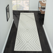 Calm Linen Ivory Runner Rug