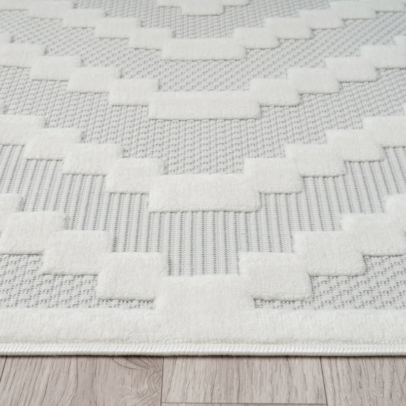 Calm Linen Ivory Runner Rug