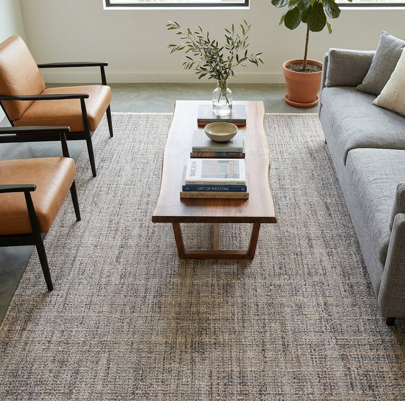 Cara Distressed Row Beige Grey Rug