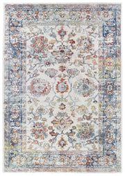 Casanova Century Border Blue Rug